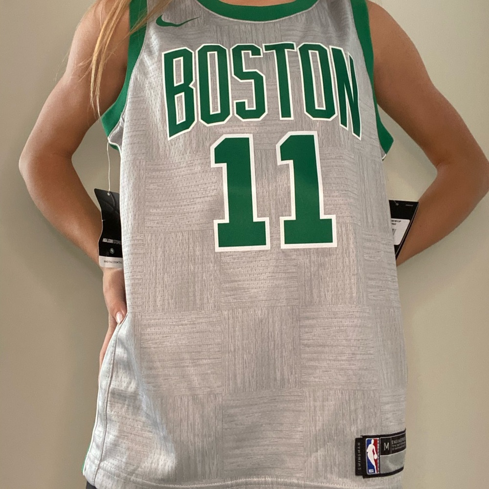BOSTON basketball jerseys (Irving)